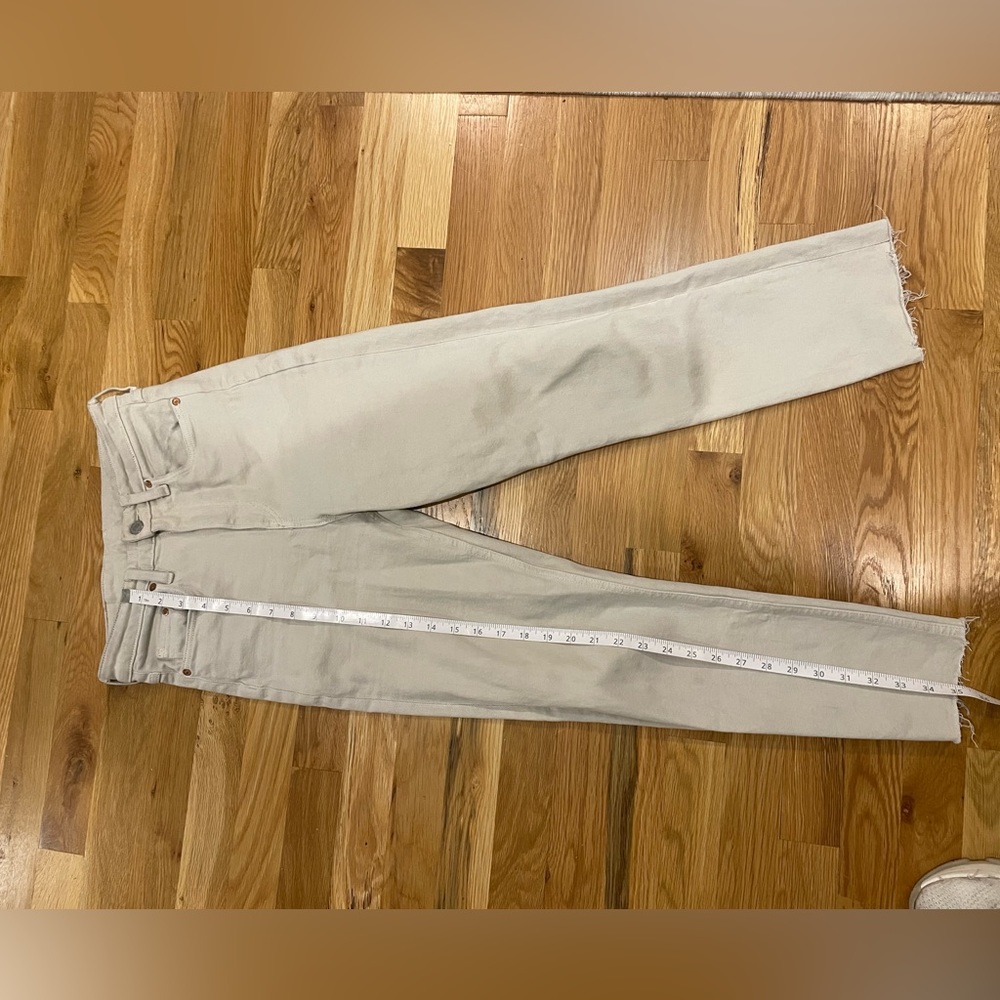 H&M white jeans